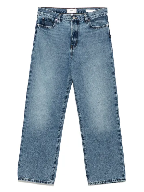 FRAME jean court Le Jean - Bleu - FRAME - Modalova