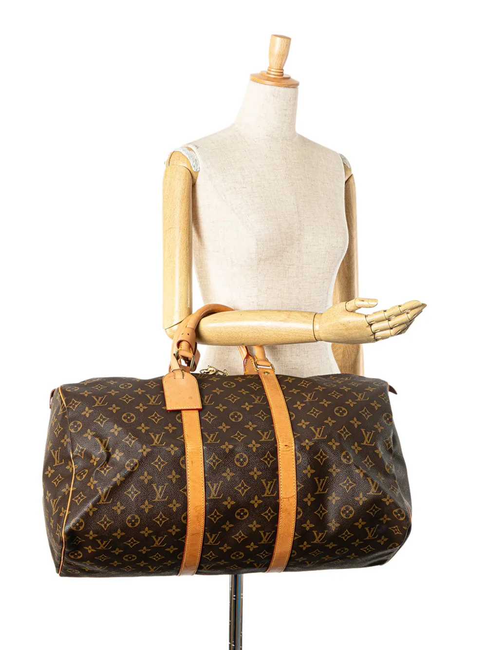 Louis Vuitton Pre-Owned 2001 Monogram Keepall 50 travel bag - BROWN