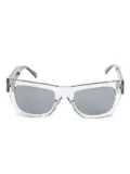 Jimmy Choo Pre-Owned 2020s Dude cat-eye sunglasses - White