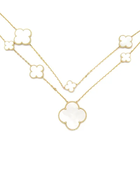 Van Cleef & Arpels collar Magic Alhambra 11 Motifs en oro amarillo de 18kt con madreperla 2010