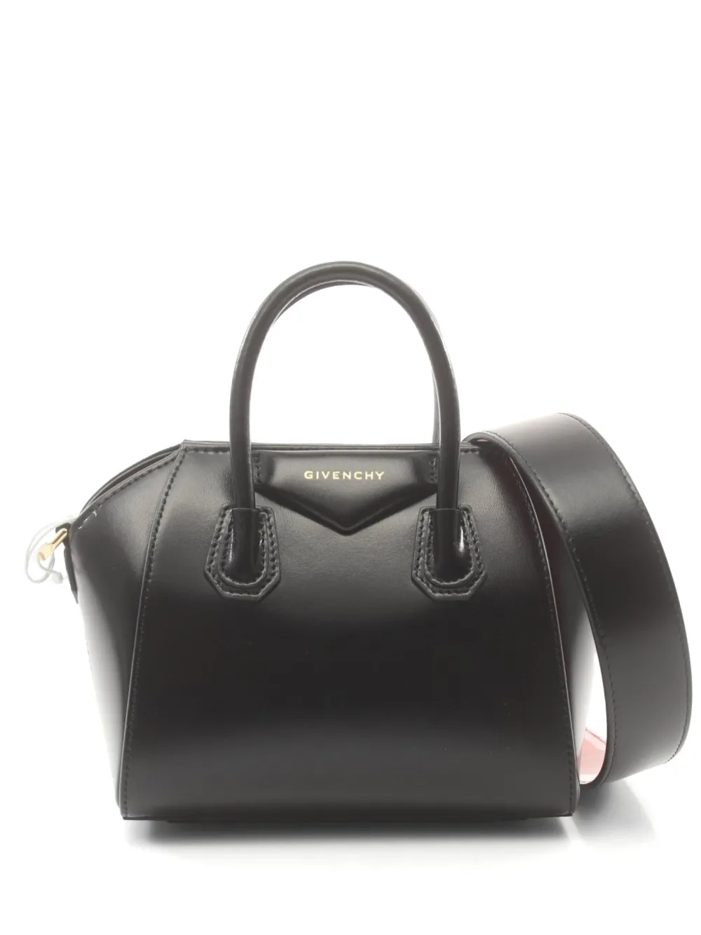 Givenchy Pre-Owned 2020s Antigona トイ ハンドバッグ - ブラック Givenchy Pre-Owned 2020s Antigona トイ ハンドバッグ - ブラック