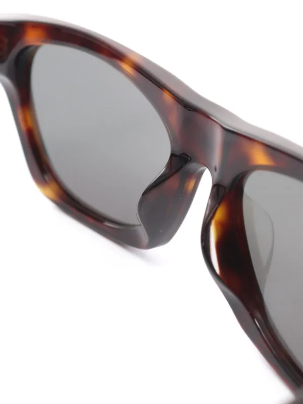 Givenchy Pre-Owned 2020s スクエア眼鏡フレーム | ブラウン | FARFETCH JP