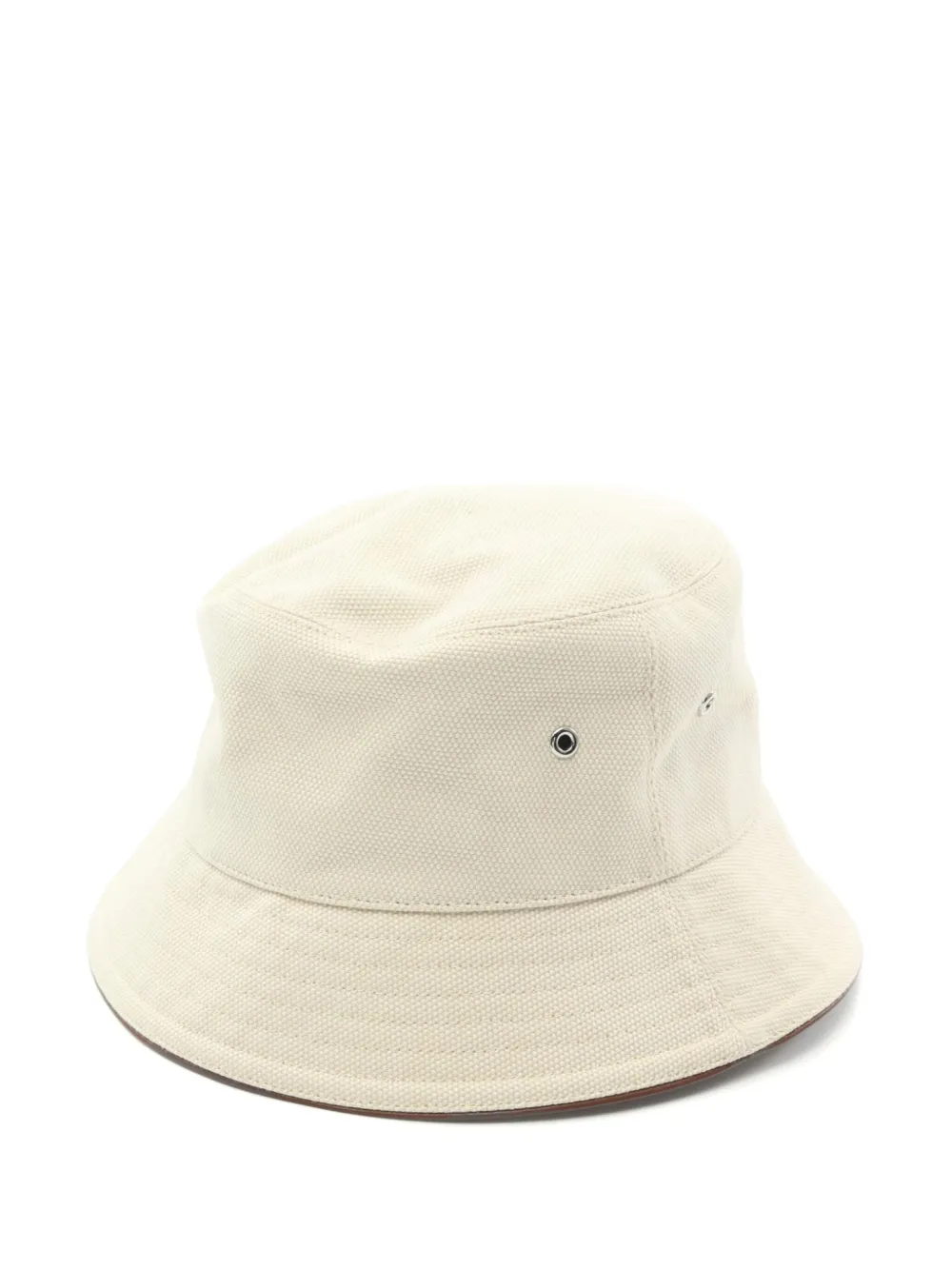 Burberry Pre-Owned 2010s Horseferry-motif bucket hat - Wit