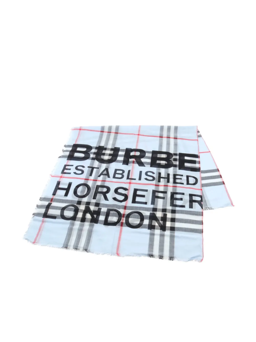 2010s checked scarf