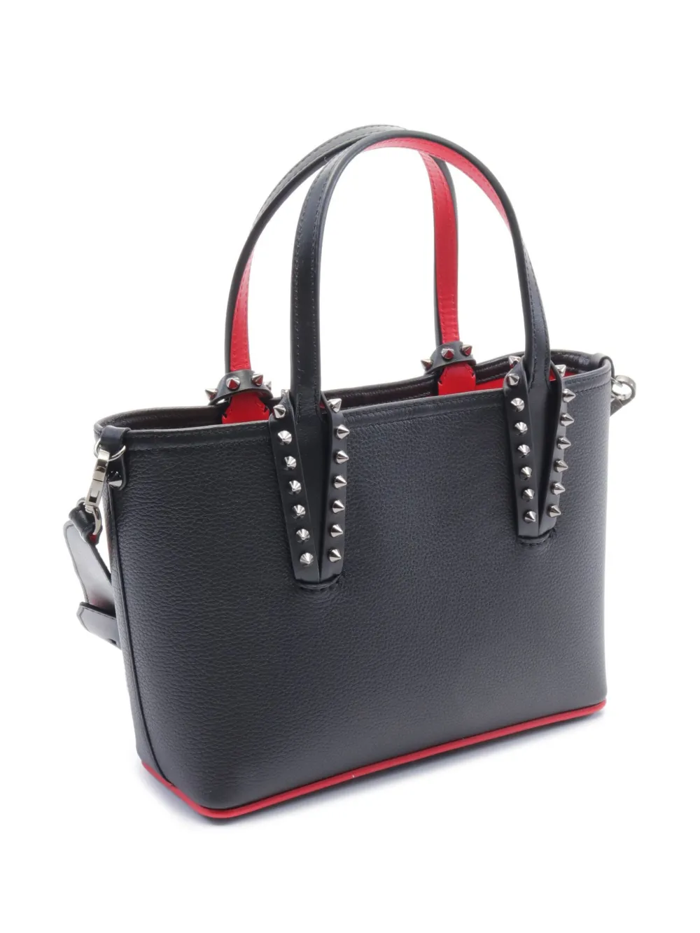 Christian Louboutin Pre-Owned 2020s mini Cabata tote bag - Zwart