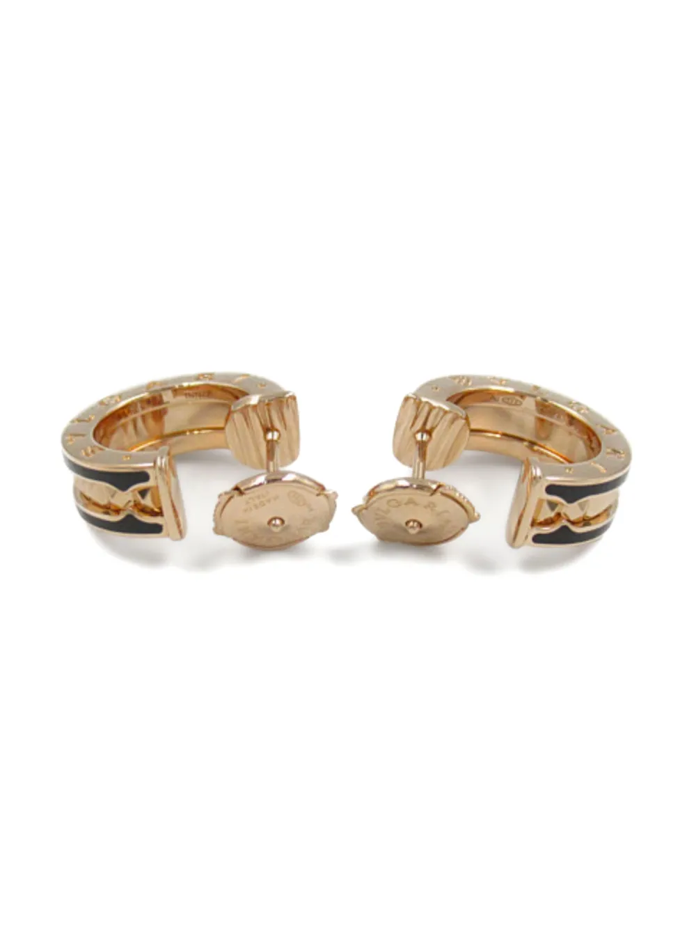 Bvlgari Pre-Owned arracadas B-zero1 B en oro rosa de 18kt 2010 | Estilos de archivo | Image 2