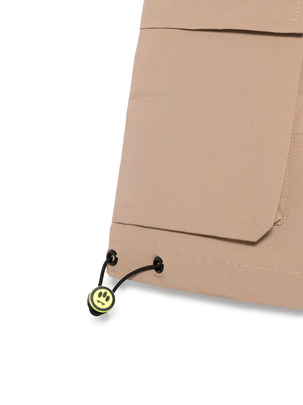 Barrow kids Popeline cargo shorts Beige