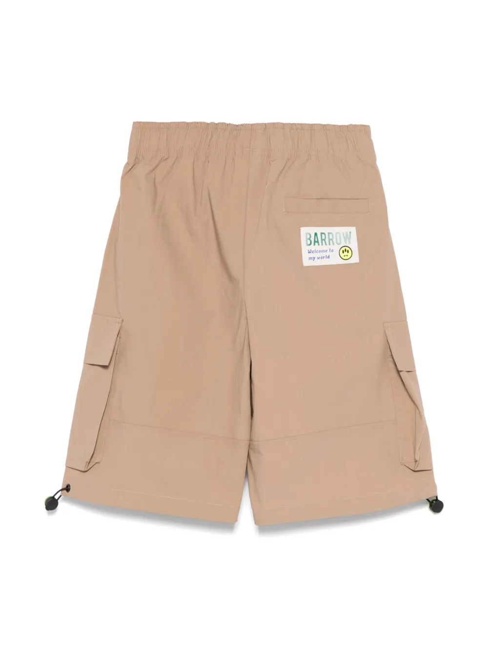 Barrow kids Popeline cargo shorts - Beige