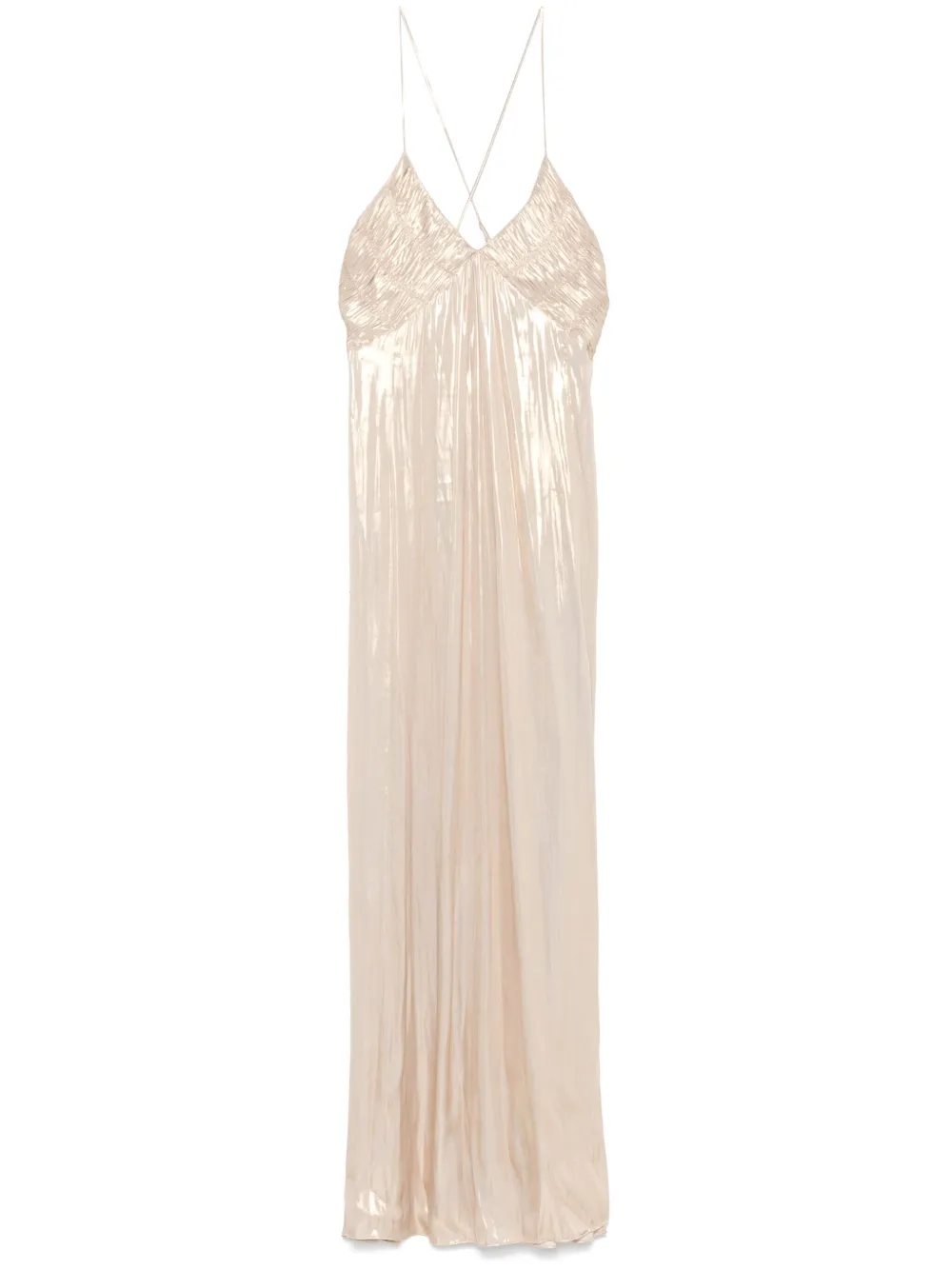 Zadig&Voltaire metallic midi dress