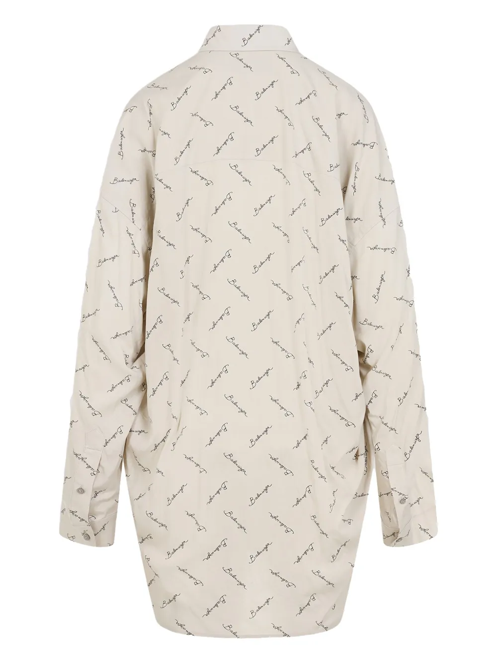 Balenciaga printed shirt - Beige