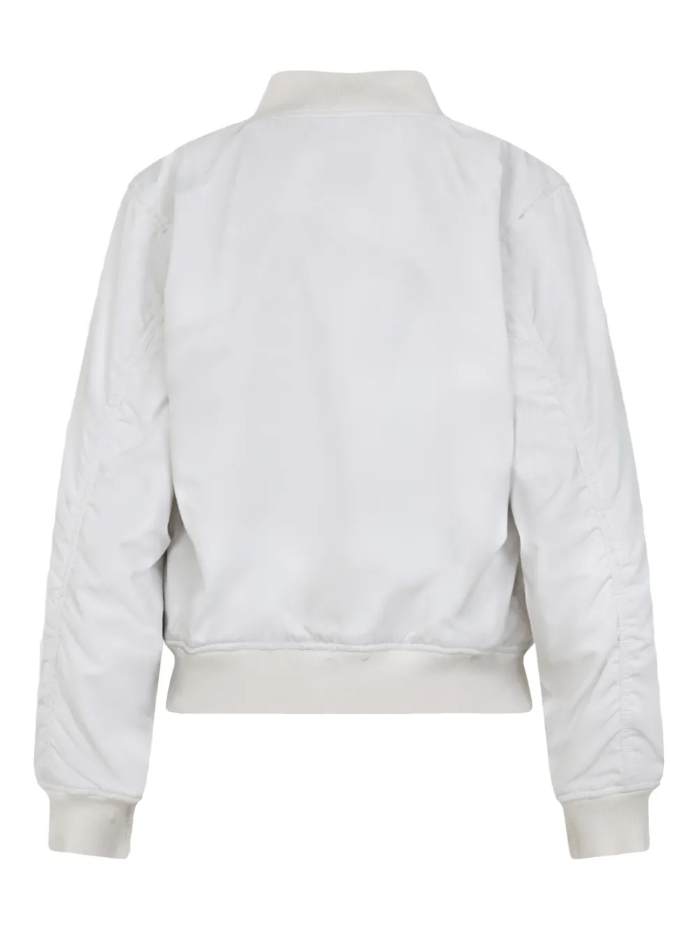 Balenciaga pocketed bomber jacket - Wit