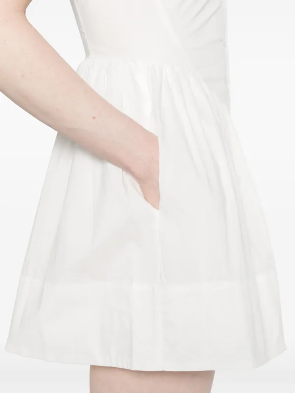 【関税込み】Frankies Bikinis ミニドレス Frankies Bikinis Charlotte Mini Dress | White | FARFETCH JO