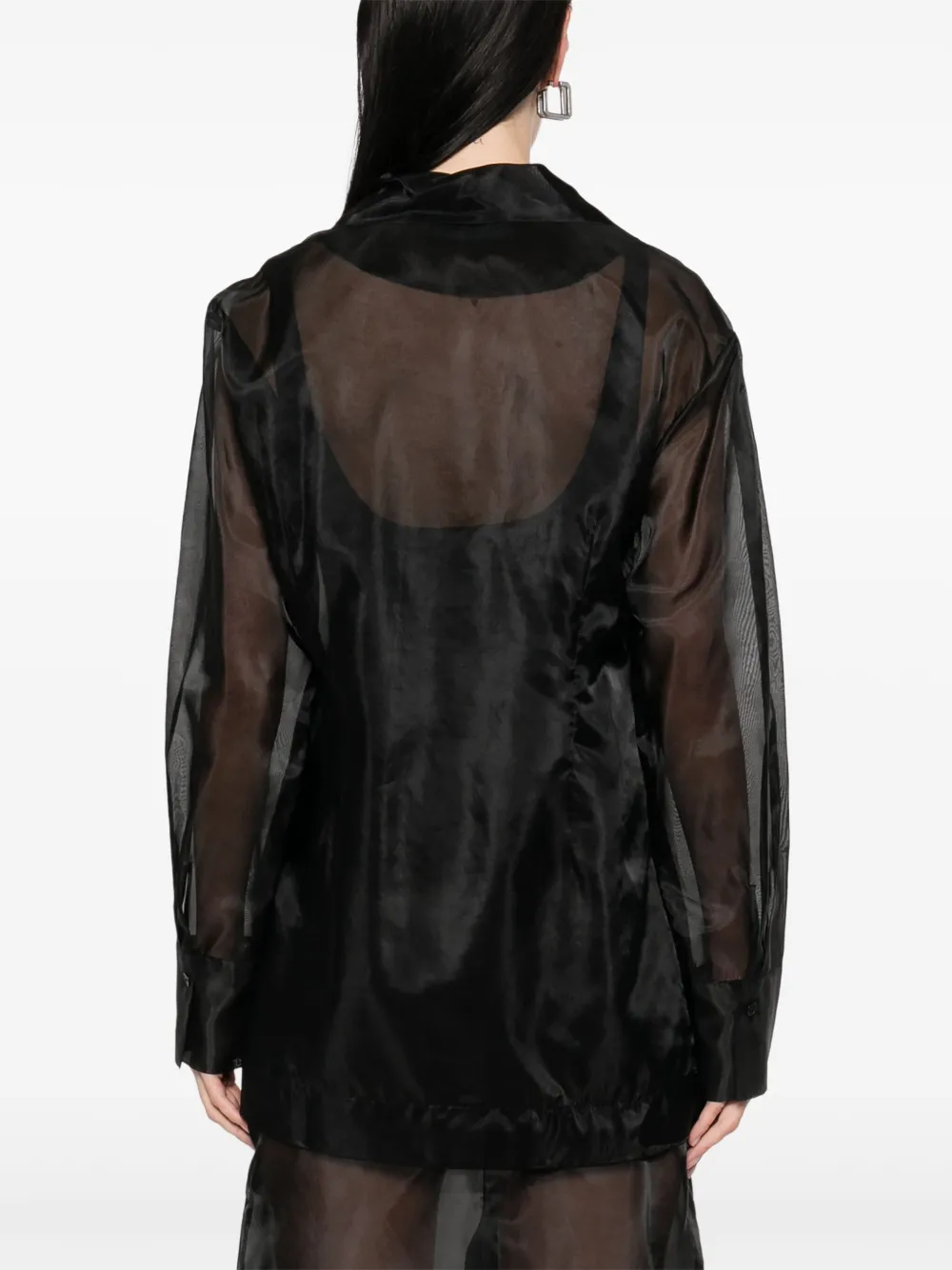 The Frankie Shop Lise Blazer In Black