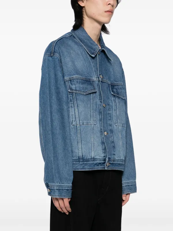 STUDIO NICHOLSON ライトブルー デニムジャケット L Studio Nicholson Stein Italian Denim Jacket | Blue | FARFETCH