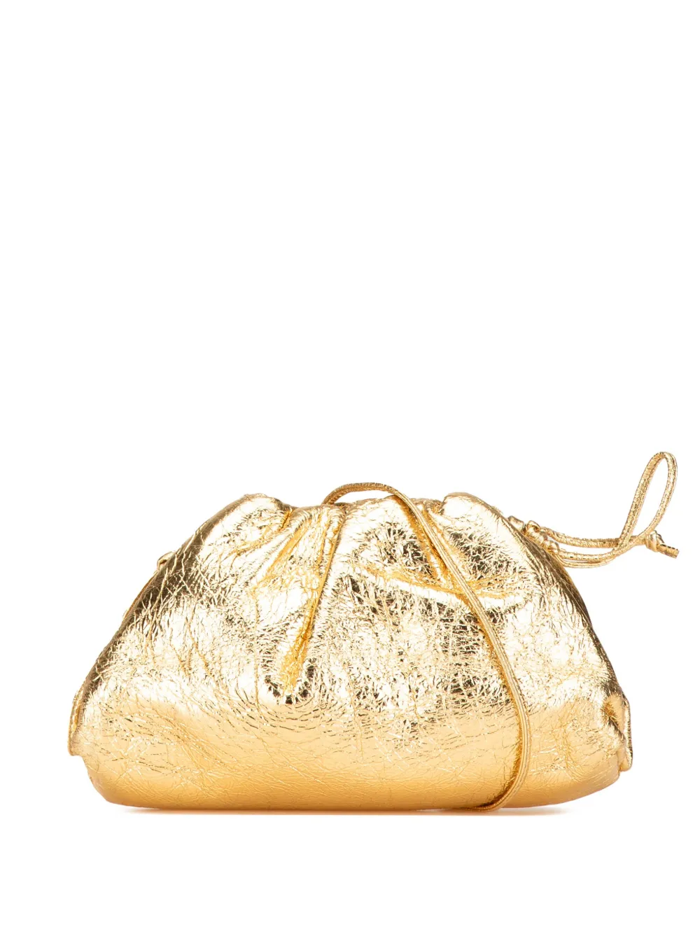 2012-2024 Metallic Crinkled Lambskin The Mini Pouch crossbody bag