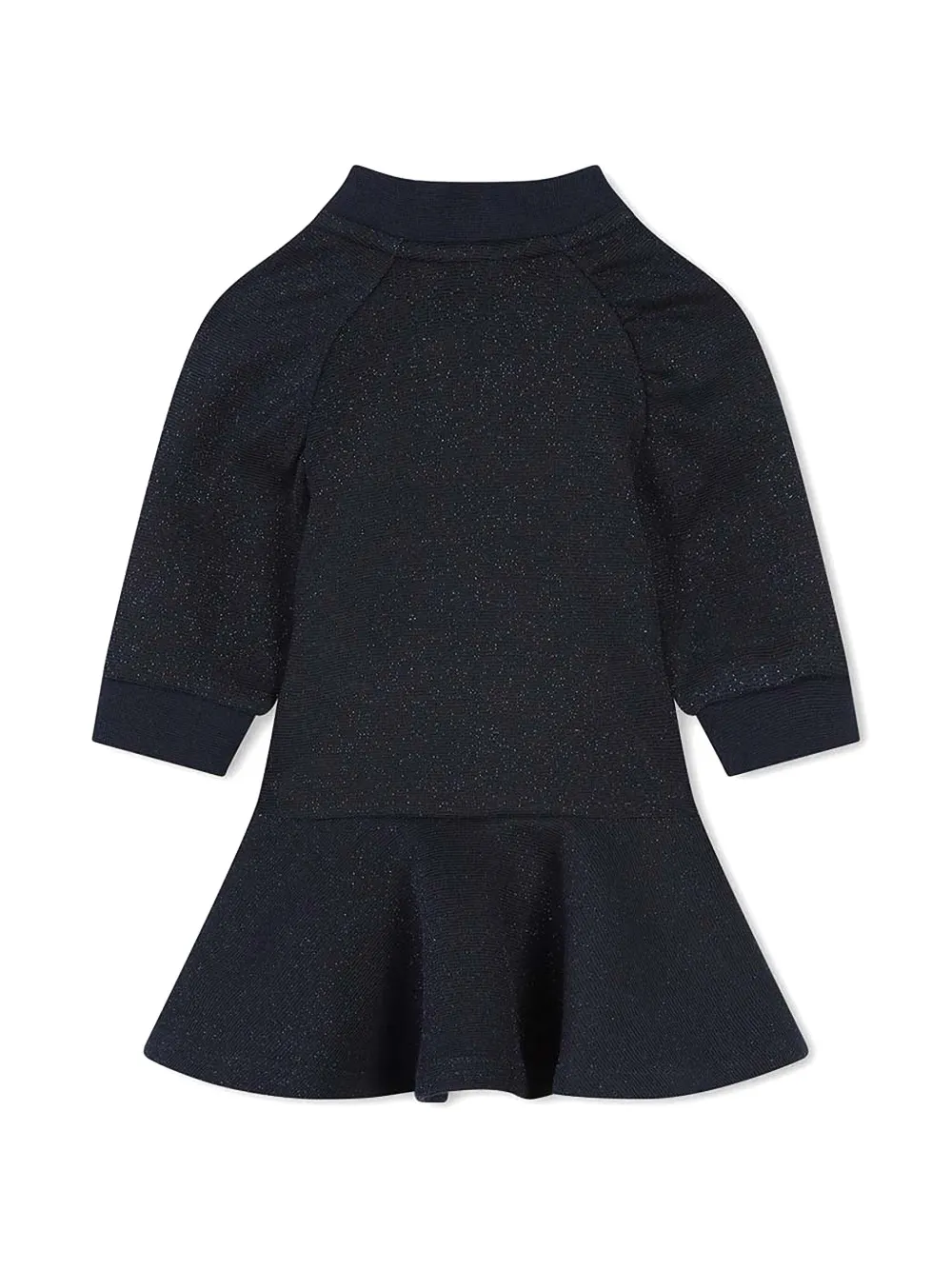 BOSS Kidswear Jurk en legging met logoprint Blauw