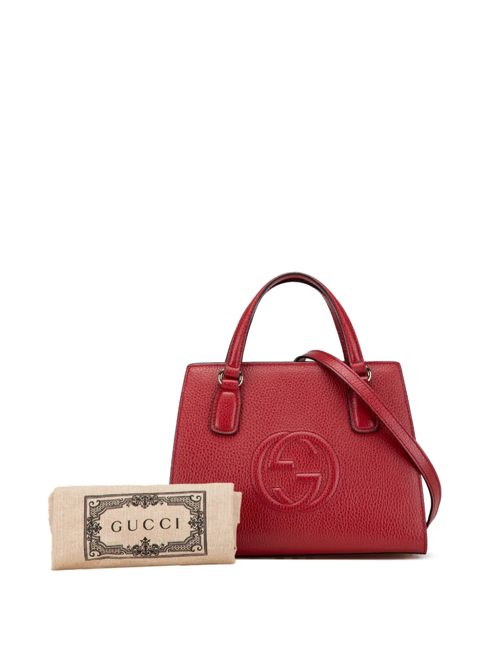 Gucci Pre-Owned Borsa tote Dollar Calf Soho Convertible media con manico 2016-2024 | Image 7