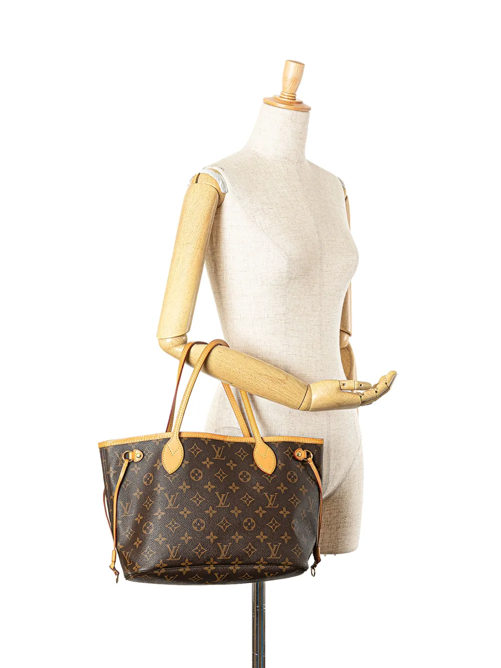 Louis Vuitton Pre-Owned 2010 Monogram Neverfull PM tote bag - Bruin