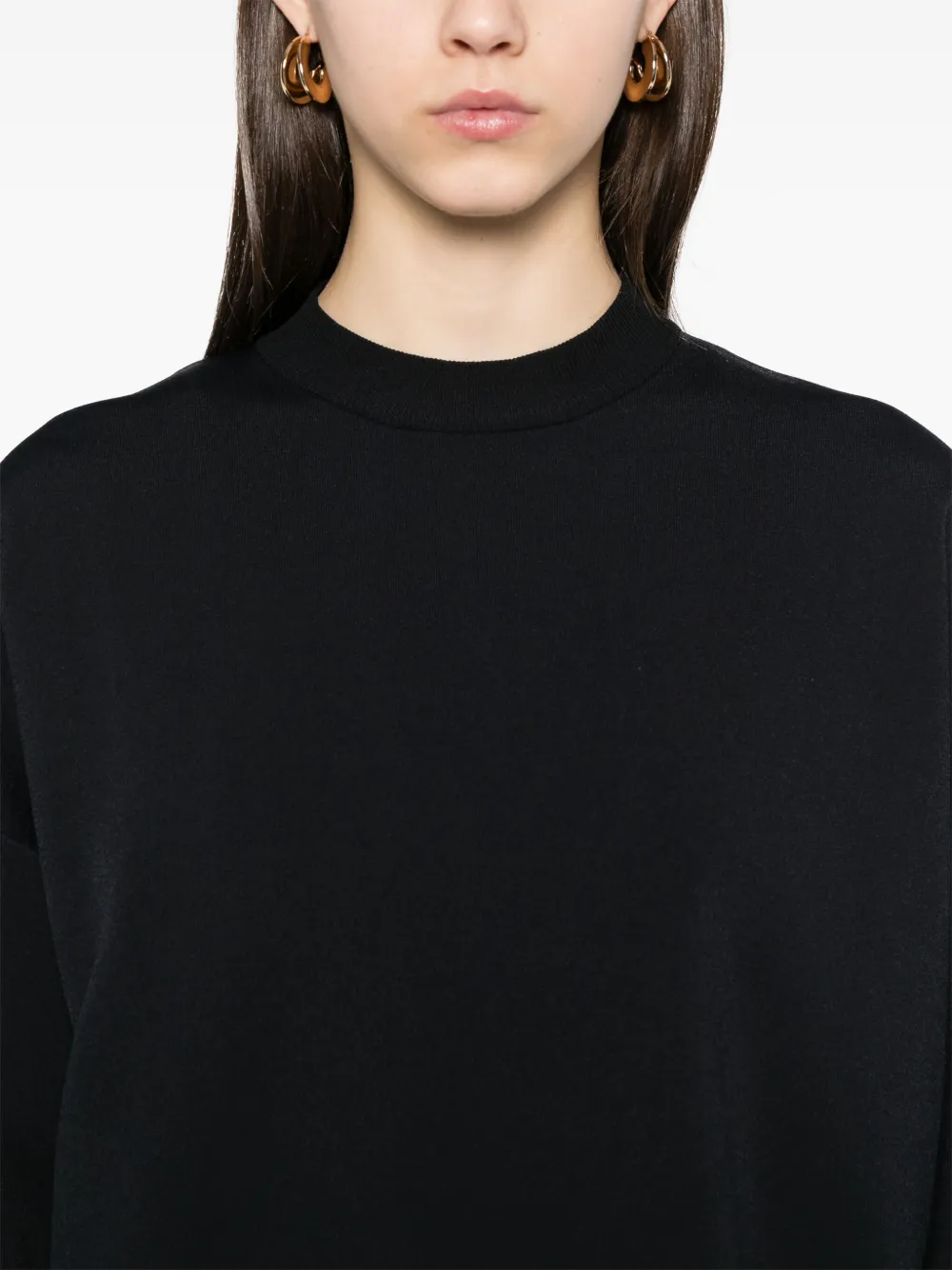 Studio Nicholson Idro sweater Zwart