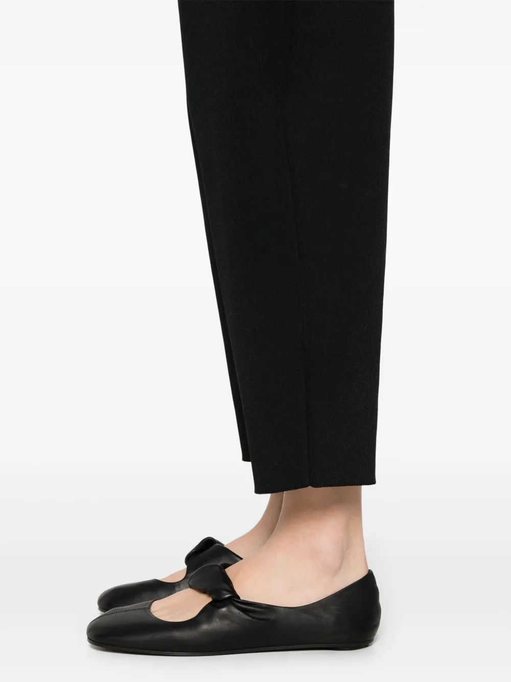 Studio Nicholson Moura broek Zwart