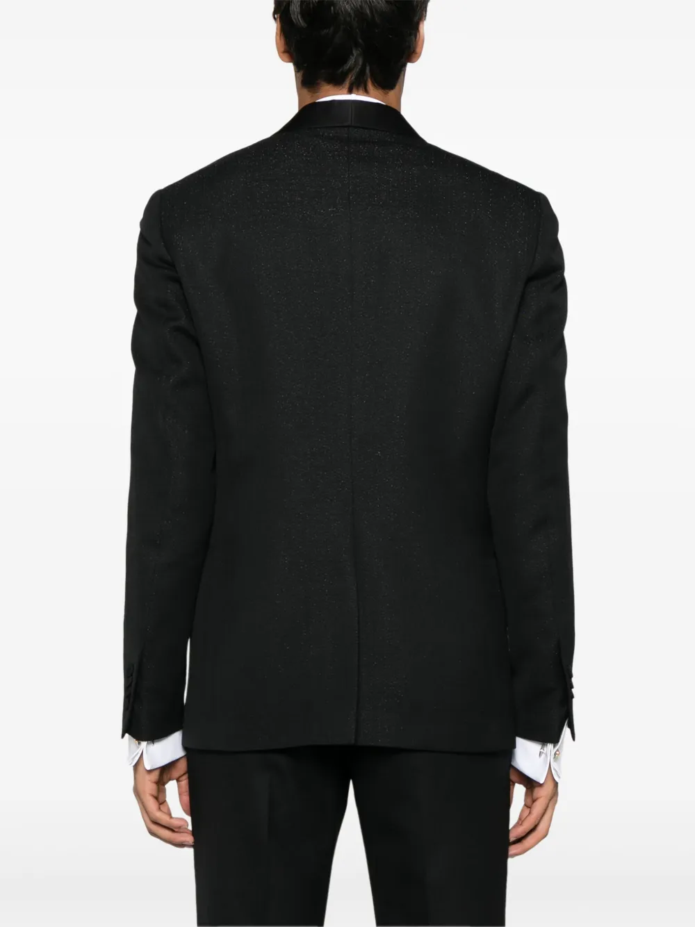 Lardini Blazer met dubbele rij knopen Zwart