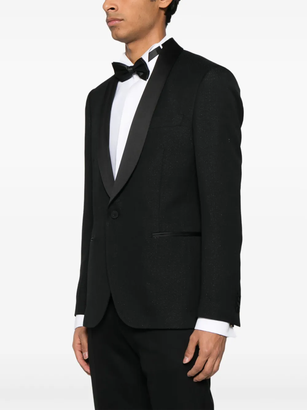 Lardini Blazer met dubbele rij knopen Zwart