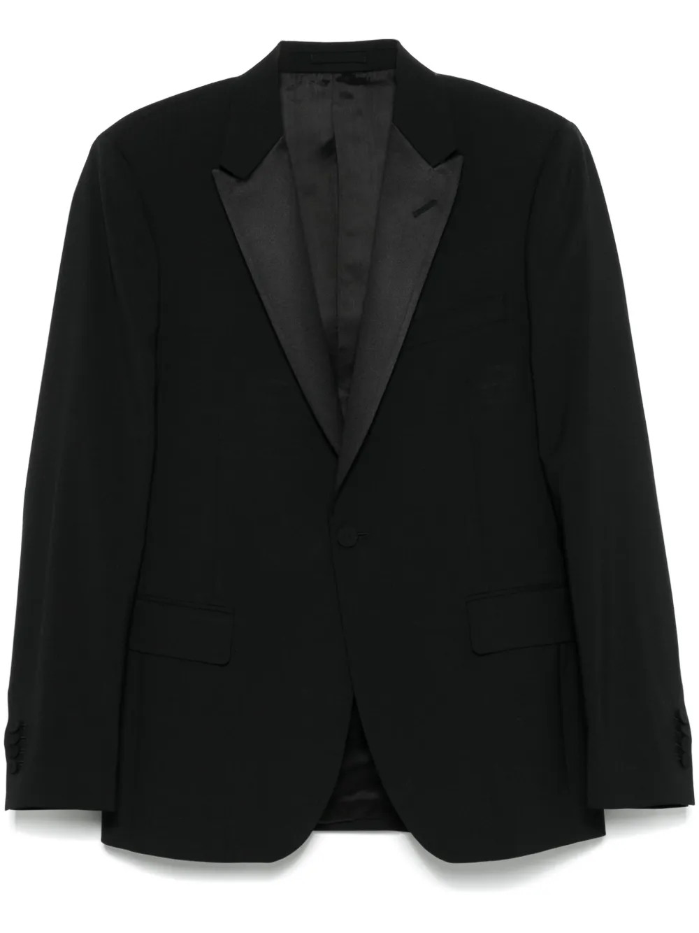 Lardini single-breasted blazer | Black | Image 1