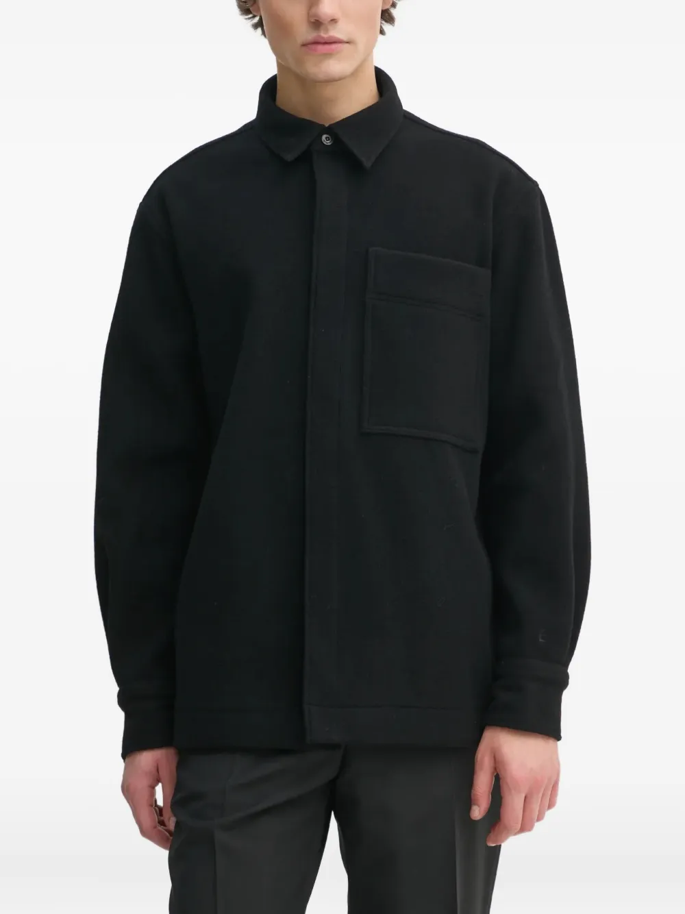 Études Studio pocket collared jacket - Nero