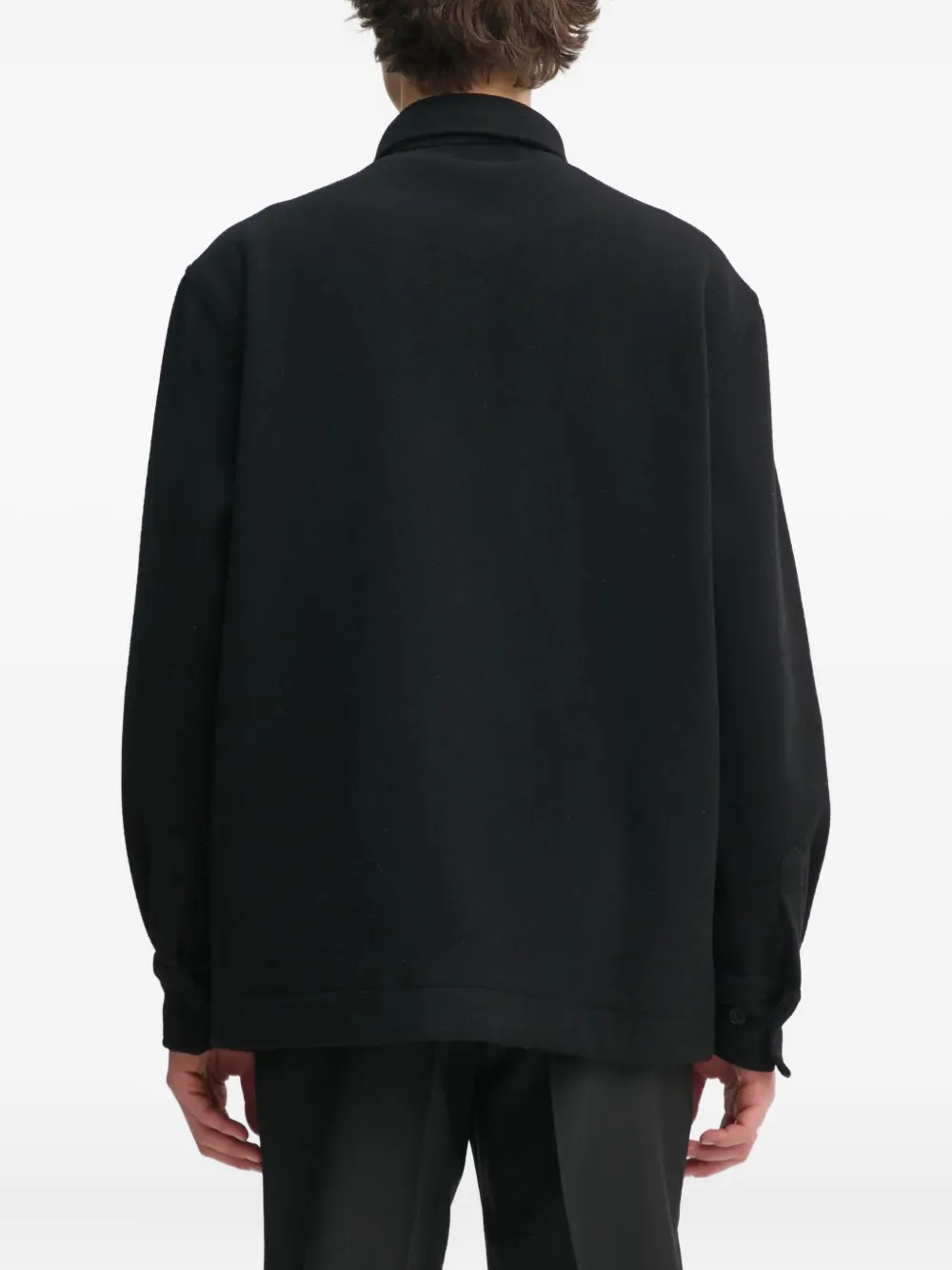  études Studio Pocket Collared Jacket - Black 