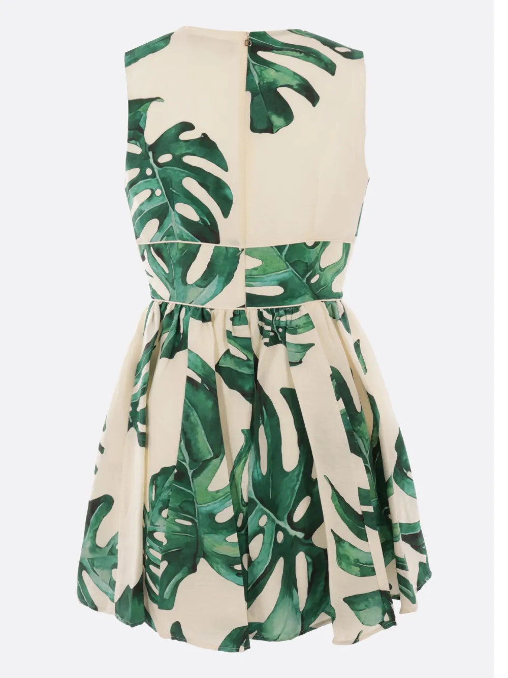 RAQUEL DINIZ FLORAL-PRINT MINI DRESS