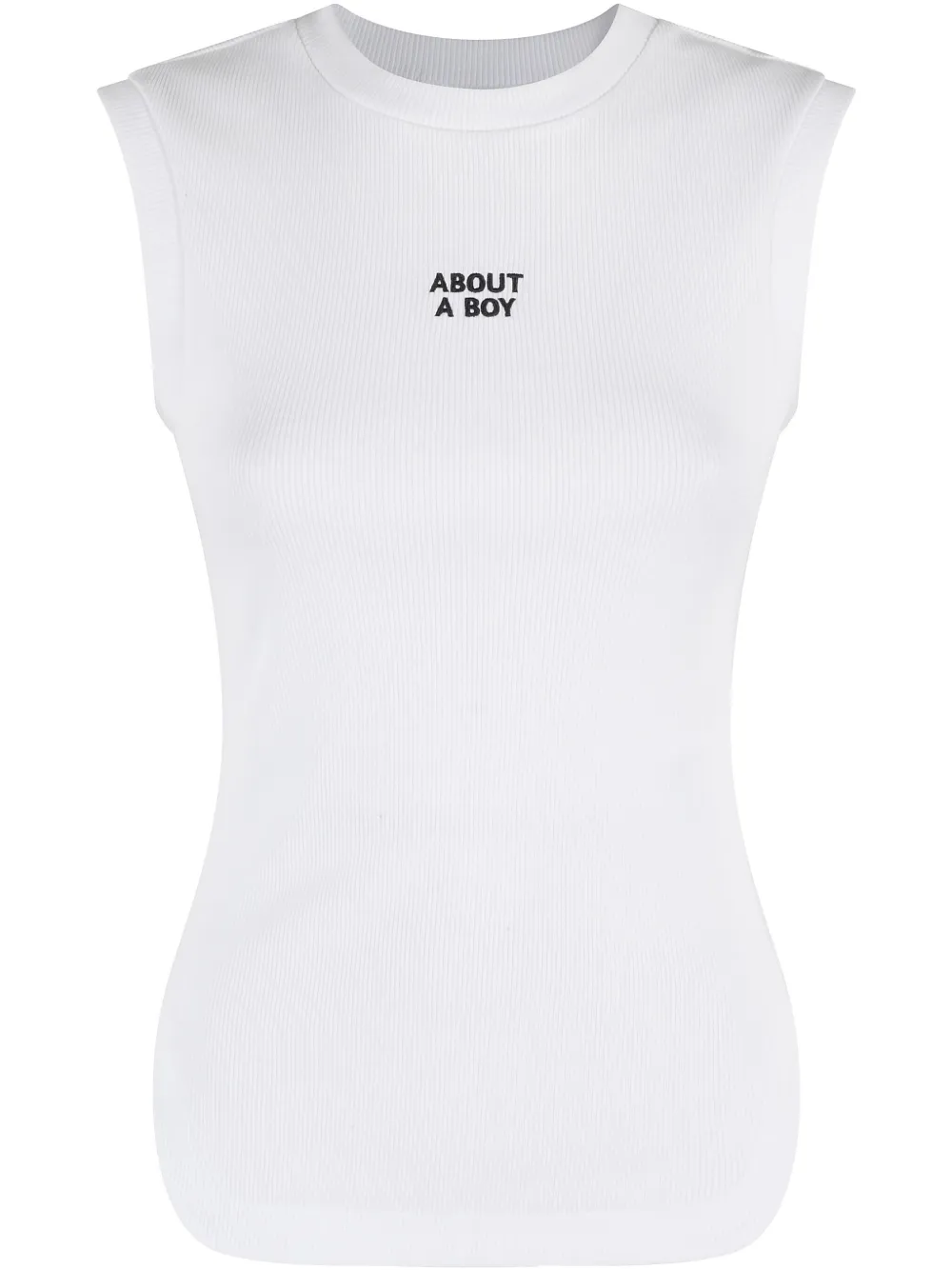 printed cotton tank top