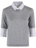 Semicouture Chiara t-shirt - Grey