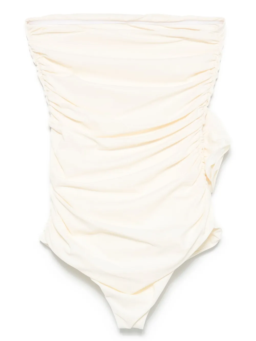 Magda Butrym flower appliqué strapless swimsuit | One-Pieces | Image 2