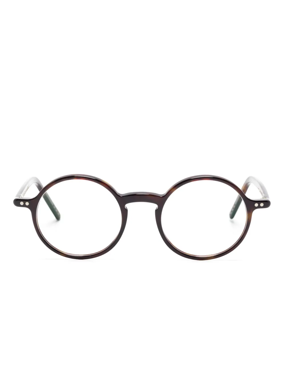 Lunor round-frame glasses | Brown | Image 1