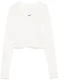 Nike cropped top - White