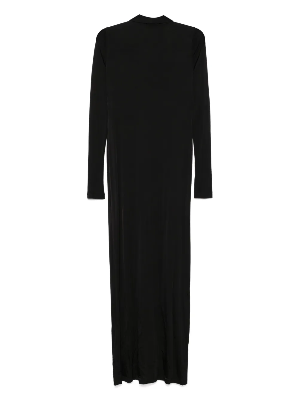 Balenciaga Stretch maxi-jurk - Zwart