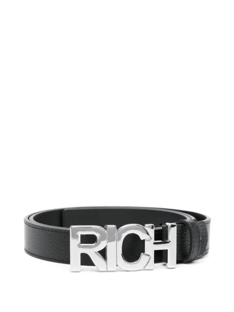 John Richmond leather belt 