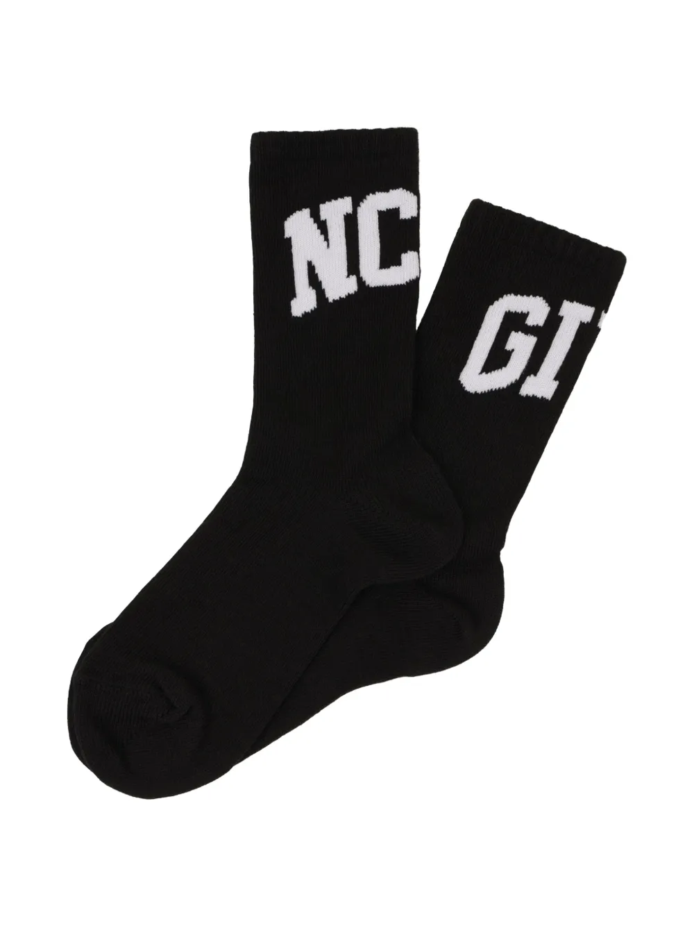 Givenchy Kids intarsia knit-logo socks