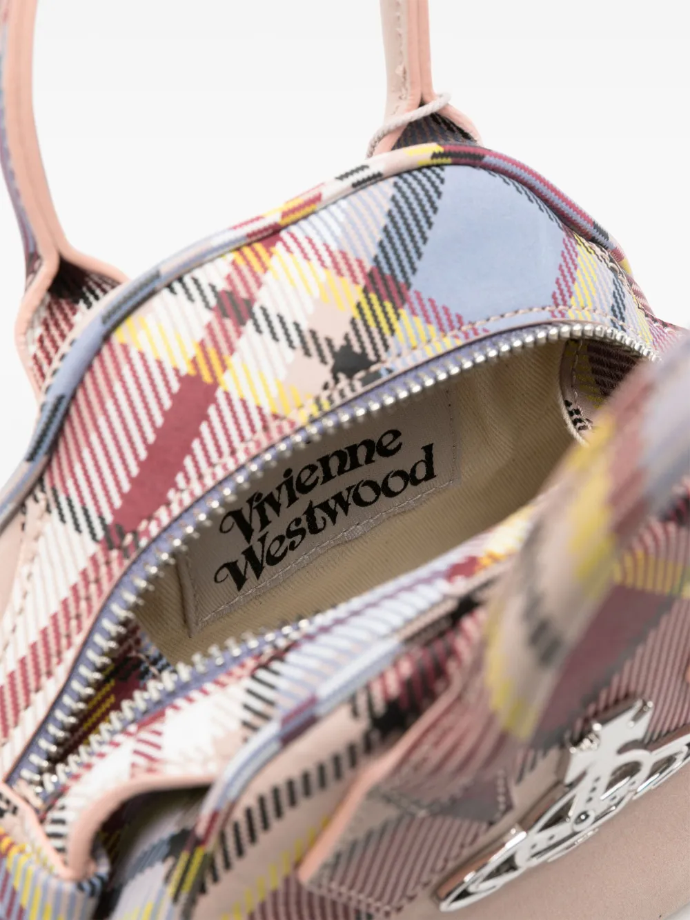 Vivienne Westwood Yasmine kleine shopper Beige