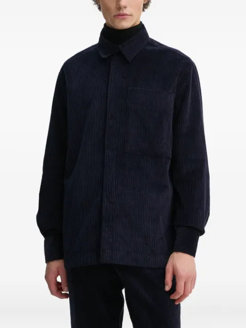 Études Studio camisa de pana con bolsillo