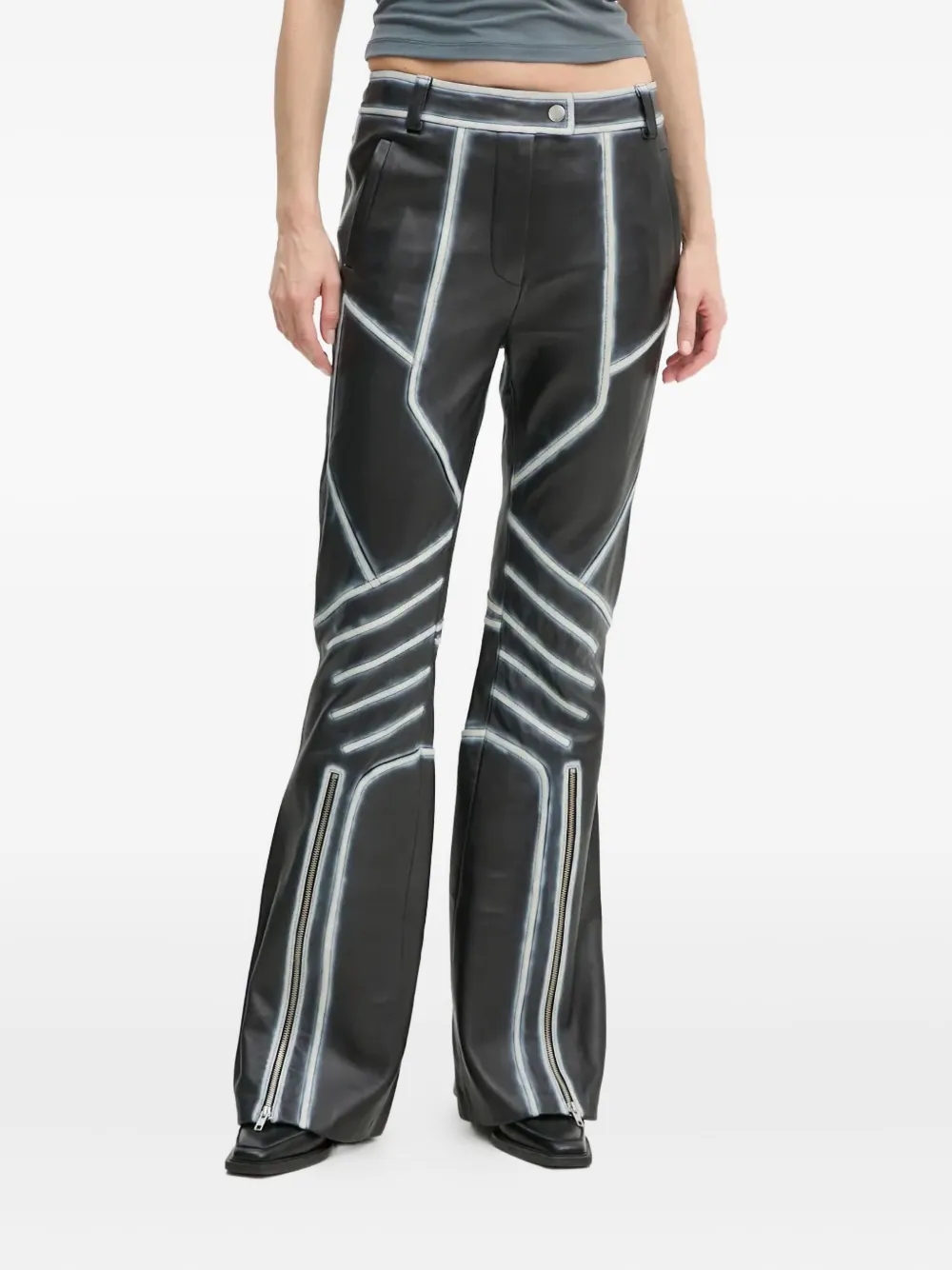 STAND STUDIO pantalon à détails de zip | noir | Image 1