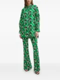 DVF Diane von Furstenberg floral-print shirt - Green