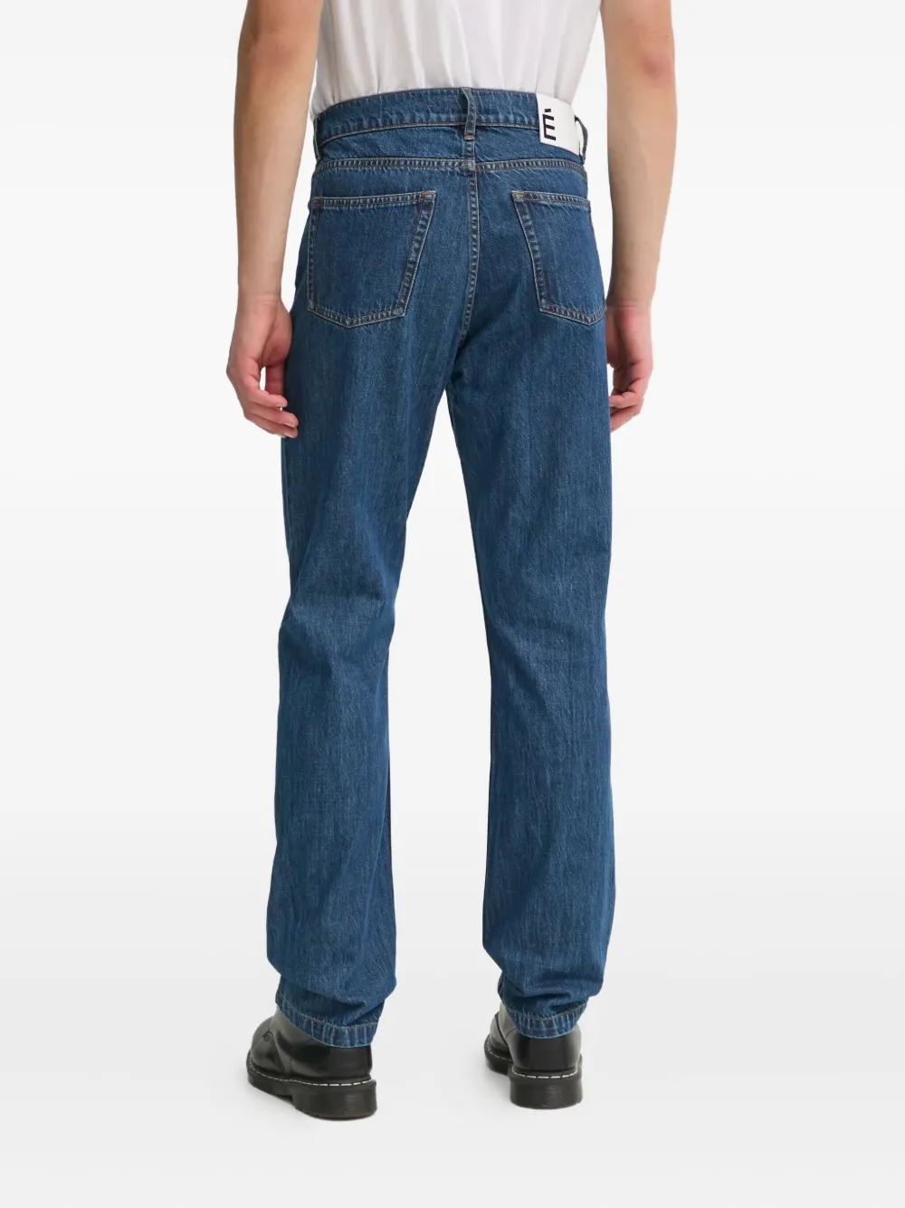 Etudes Studio Ring-detail Jeans In Blue