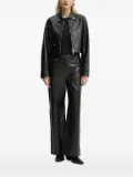 STAND STUDIO zip-fastening popper-detail jacket - Black