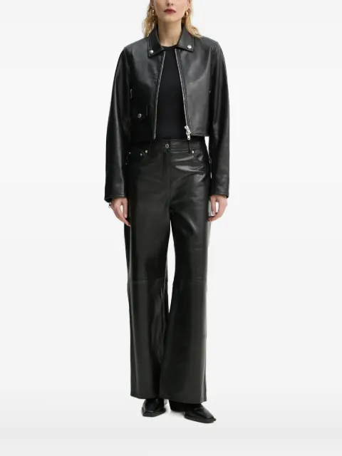 STAND STUDIO zip-fastening popper-detail jacket