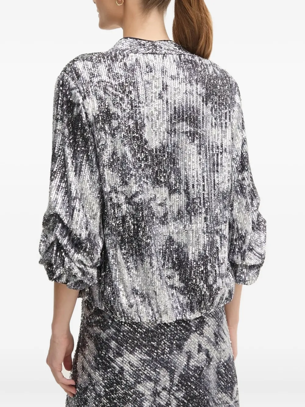 Diane Von Furstenberg Laredo Jacket In Gray