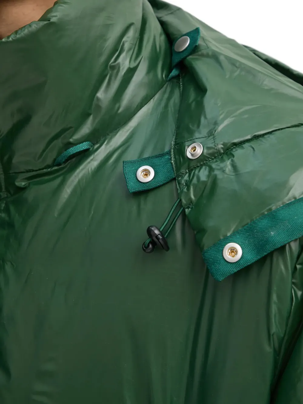 Etudes Studio Hooded Zip Jacket In Green