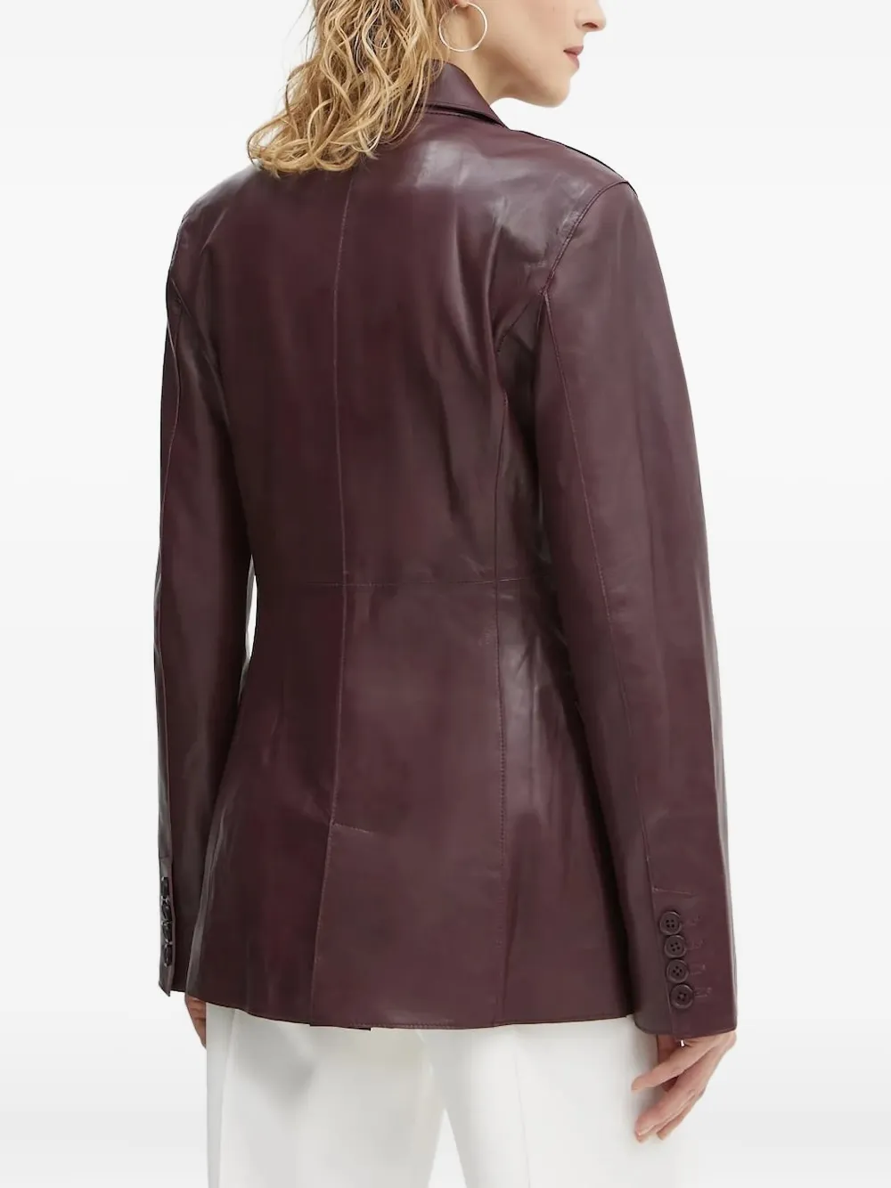 STAND STUDIO Blazer met enkele rij knopen Rood
