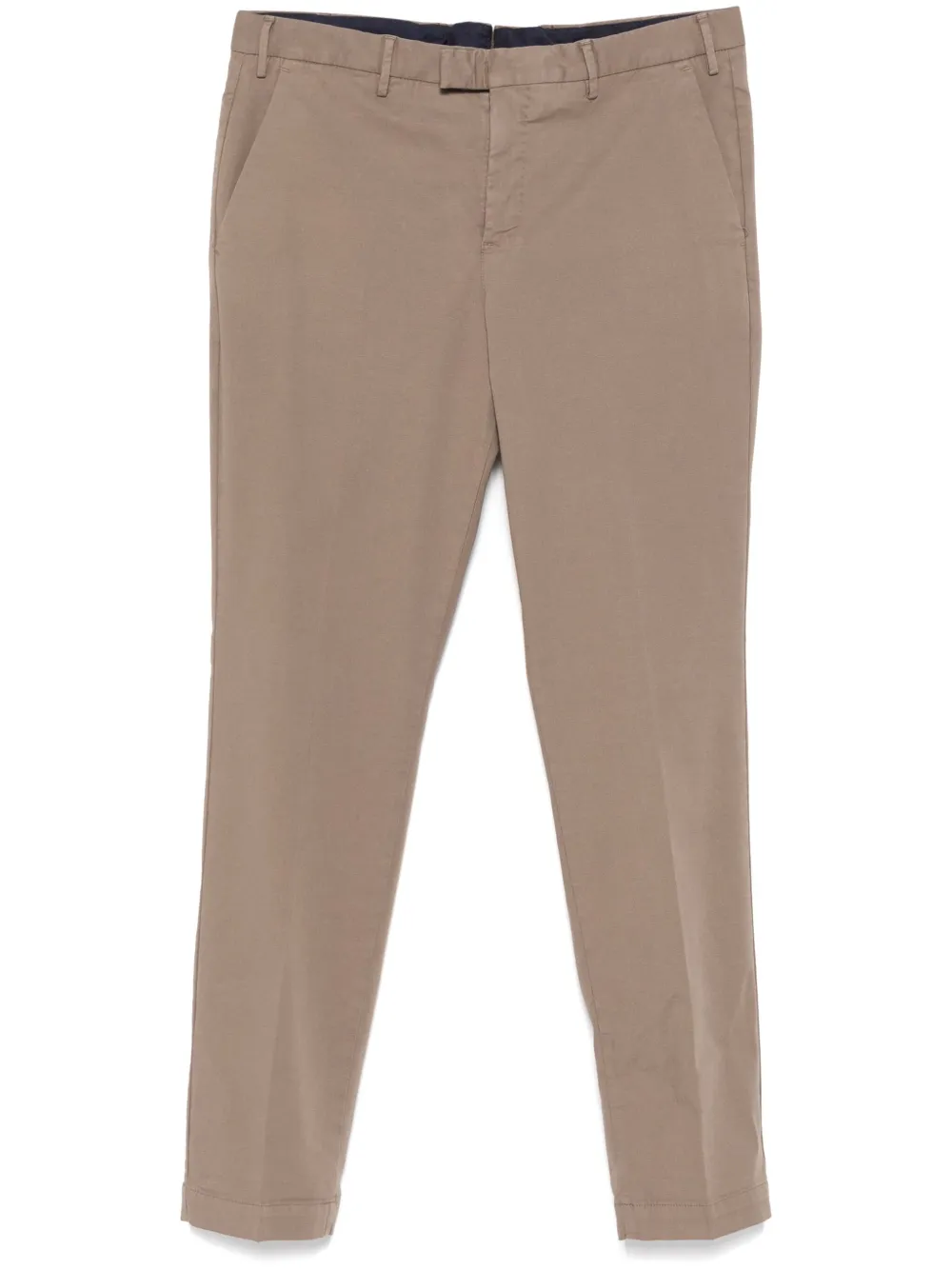 Pt Torino Cotton Pants In Brown