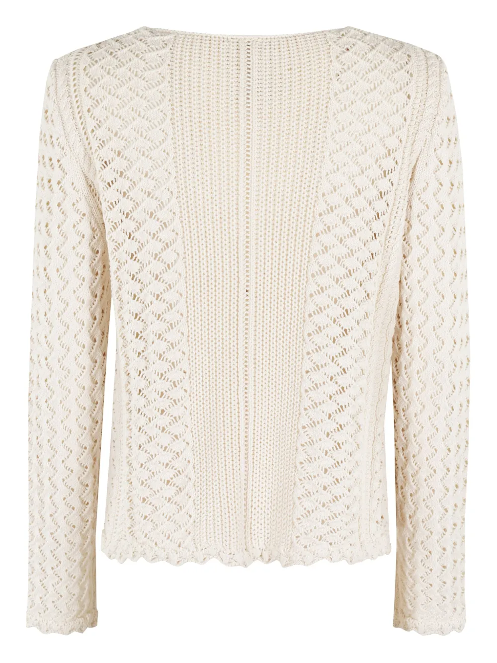 Semicouture cotton jumper - Beige